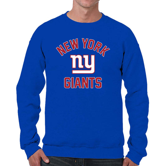 New York Giants NFL Gameday Adult Crewneck Sweatshirt - Royal