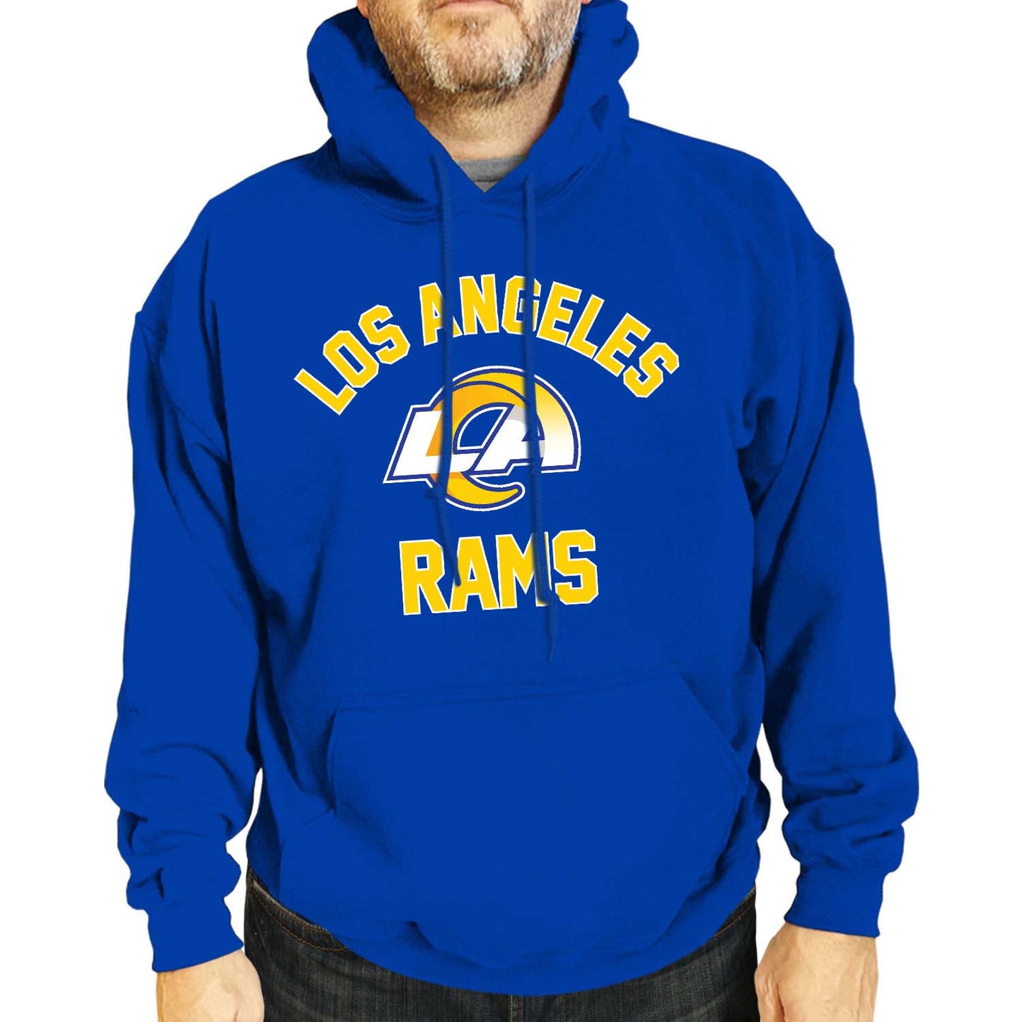 Los Angeles Rams Team Fan Apparel NFL  Gameday Hoodie - Royal