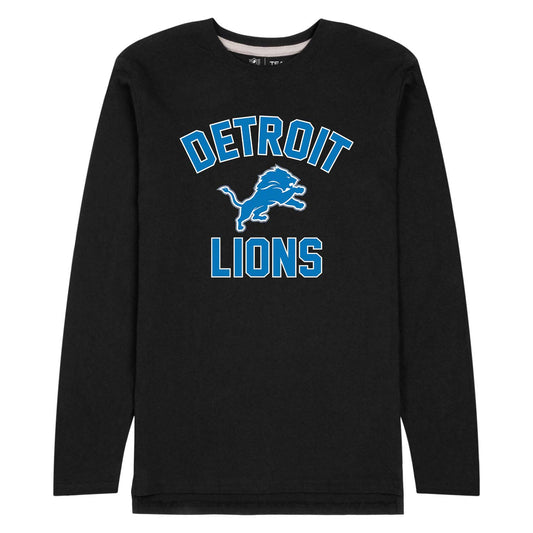 Detroit Lions NFL Gameday Adult Long Sleeve Shirt - Black
