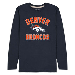 Denver Broncos NFL Gameday Adult Long Sleeve Shirt - Navy