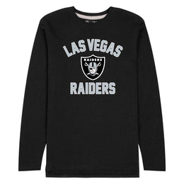Las Vegas Raiders NFL Gameday Adult Long Sleeve Shirt - Black