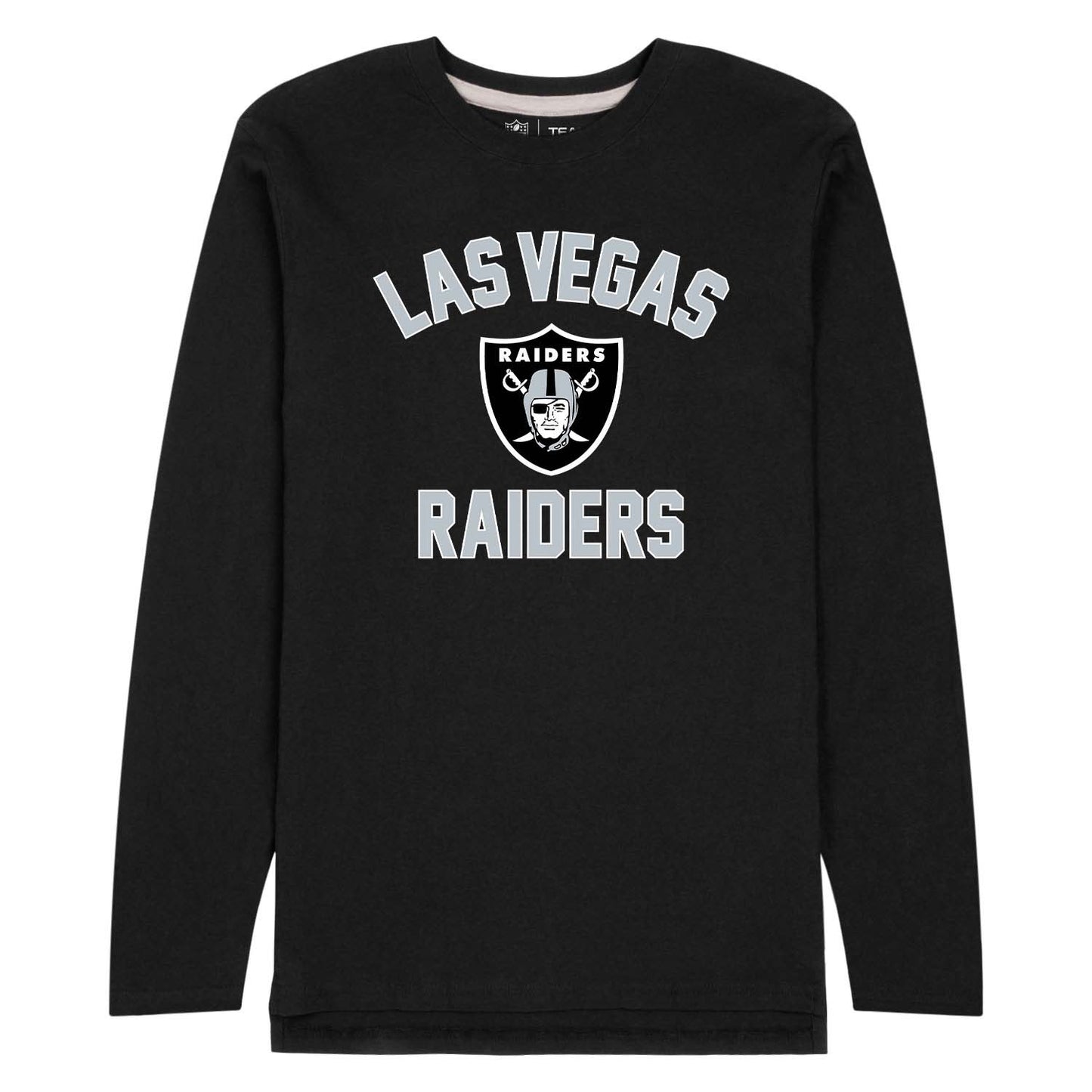 Las Vegas Raiders NFL Gameday Adult Long Sleeve Shirt - Black