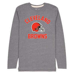 Cleveland Browns NFL Gameday Adult Long Sleeve Shirt - Sport Gray