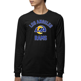 Los Angeles Rams NFL Gameday Youth Football Long Sleeve Shirt - Black