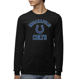 Indianapolis Colts NFL Gameday Youth Football Long Sleeve Shirt - Black
