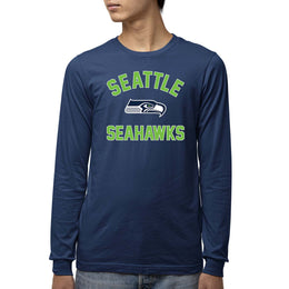 Seattle Seahawks NFL Gameday Youth Football Long Sleeve Shirt - Navy