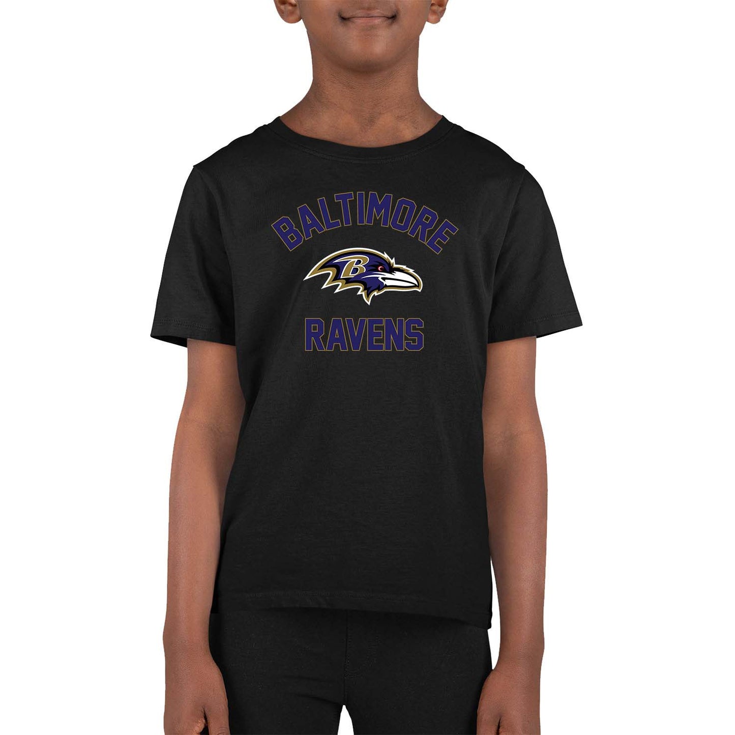 Baltimore Ravens NFL Youth Gameday Football T-Shirt - Black