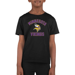 Minnesota Vikings NFL Youth Gameday Football T-Shirt - Black