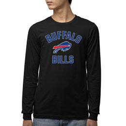 Buffalo Bills NFL Gameday Youth Football Long Sleeve Shirt - Black