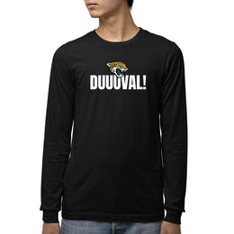 Jacksonville Jaguars NFL Youth Team Slogan Long Sleeve Shirt  - Black
