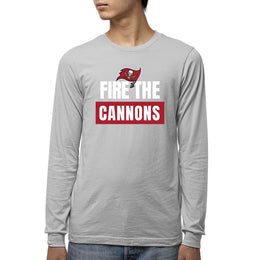Tampa Bay Buccaneers NFL Youth Team Slogan Long Sleeve Shirt  - Gray