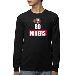 San Francisco 49ers NFL Youth Team Slogan Long Sleeve Shirt  - Black