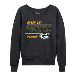 Green Bay Packers  Sweatshirt for Women - Charcoal