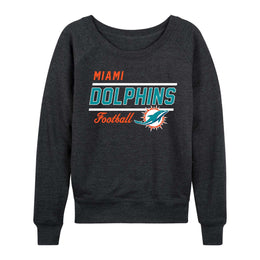 Miami Dolphins  Sweatshirt for Women - Charcoal