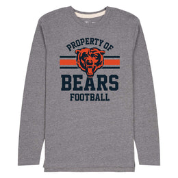 Chicago Bears NFL Adult Property Of Long SleeveT Shirt - Sport Gray