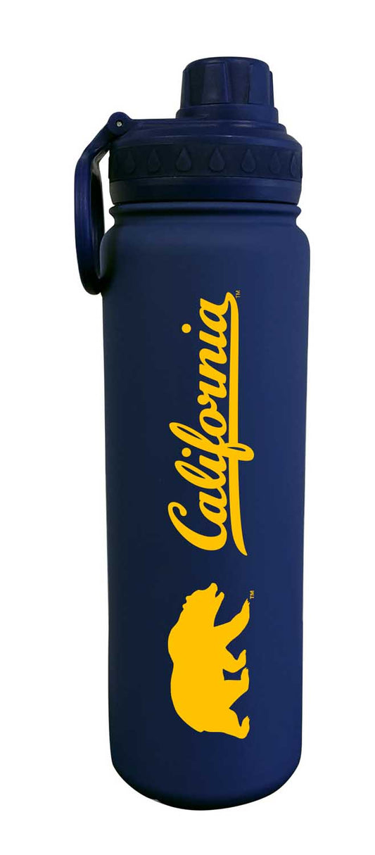 Cal Golden Bears California Golden Bears Stainless Steel Water Bottle 24 oz Insulated - Navy