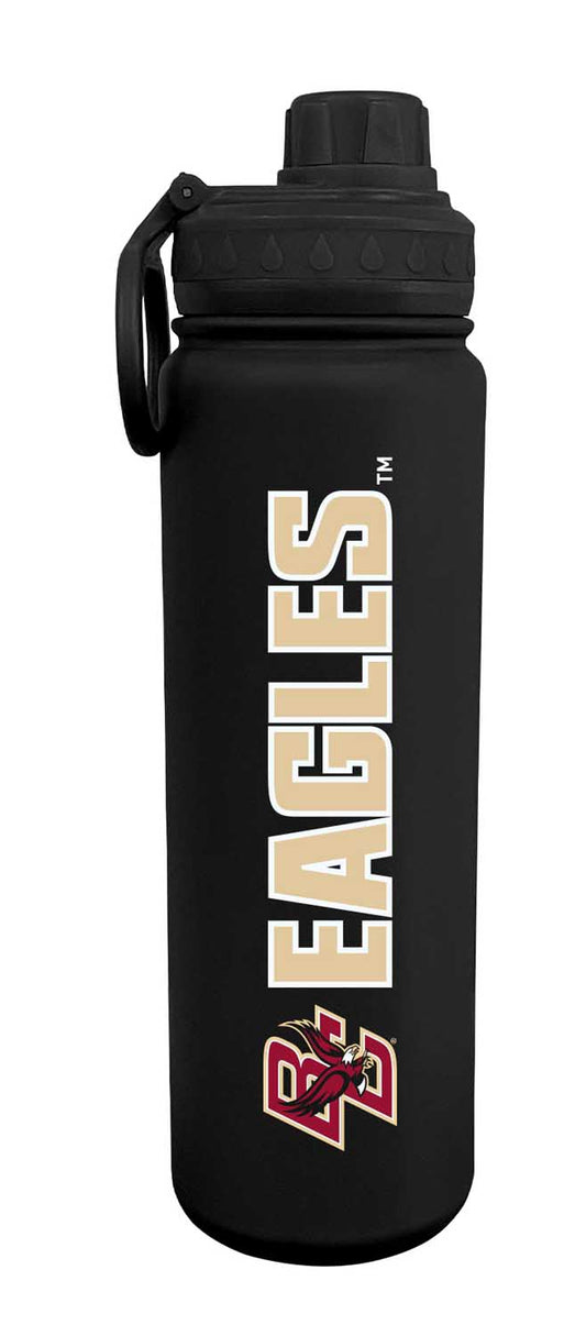 Boston College Eagles  Stainless Steel Water Bottle 24 oz Insulated - Black