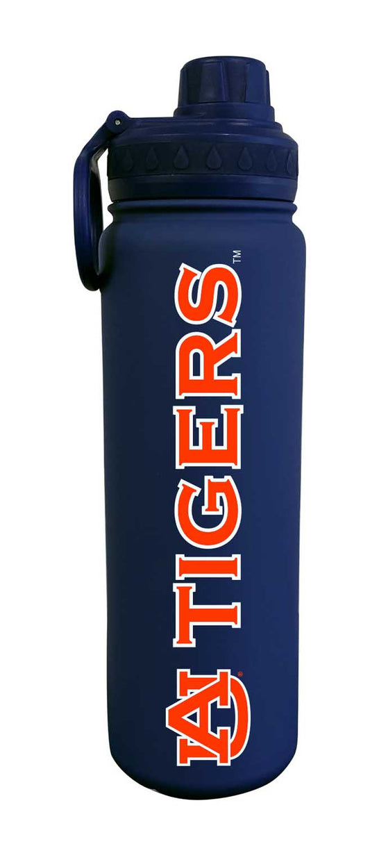 Auburn Tigers Stainless Steel Water Bottle 24 oz Insulated - Navy