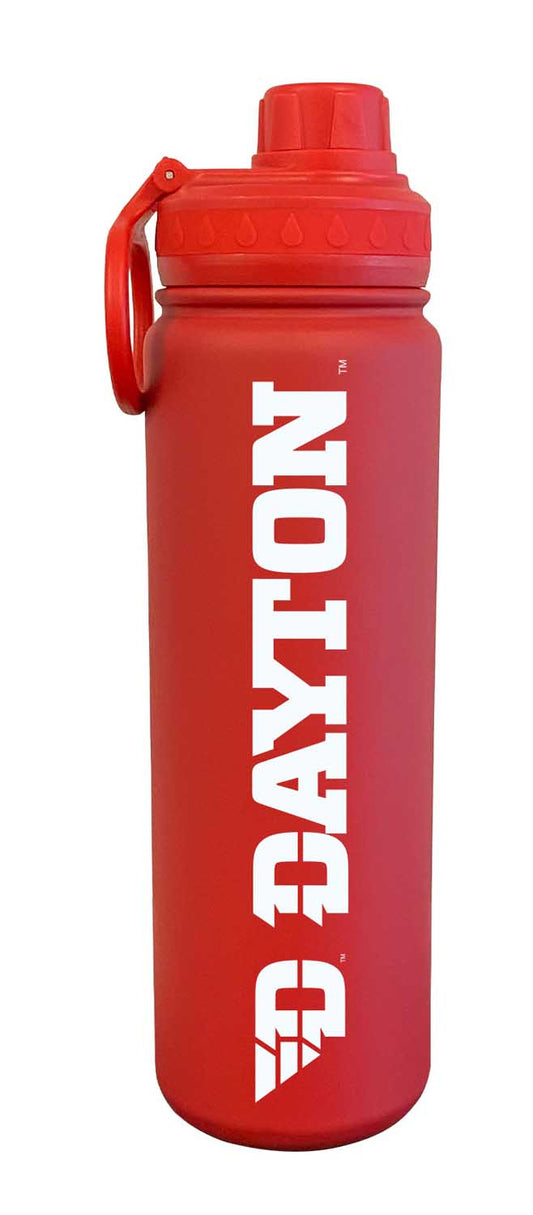 Dayton Flyers Stainless Steel Water Bottle 24 oz Insulated - Red