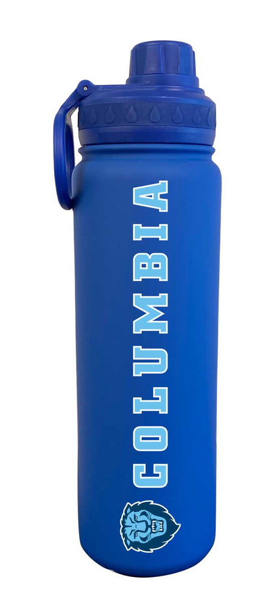 Columbia Lions  Stainless Steel Water Bottle 24 oz Insulated - Royal