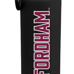 Fordham Rams NCAA Stainless Steel Water Bottle - Black