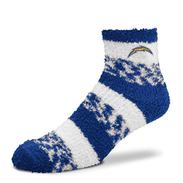 Los Angeles Chargers NFL Cozy Soft Slipper Socks - Royal