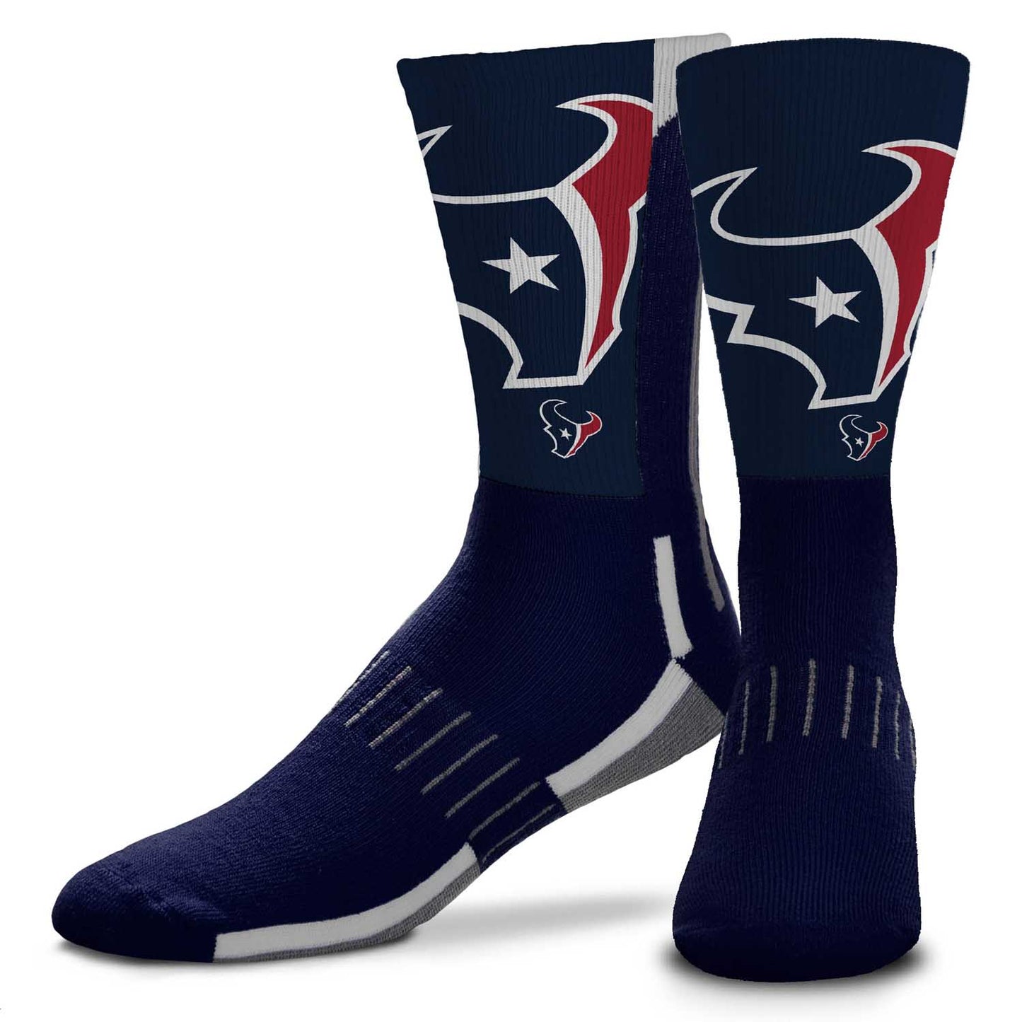Houston Texans NFL V Curve  Socks - Team Color