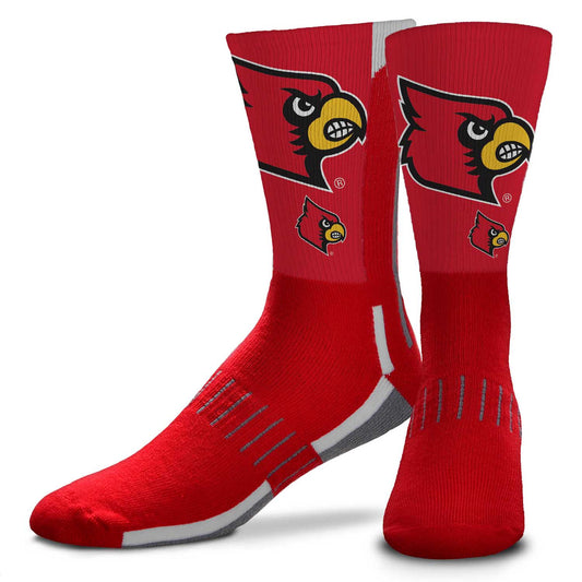 Louisville Cardinals NCAA Youth University Socks - Cardinal