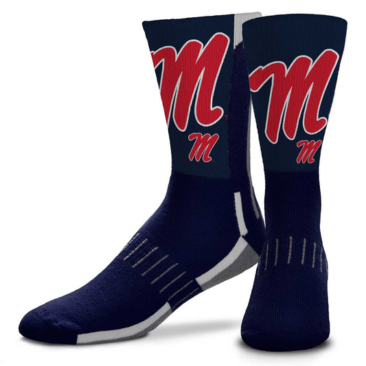 Ole Miss Rebels NCAA Youth University Socks - Blue