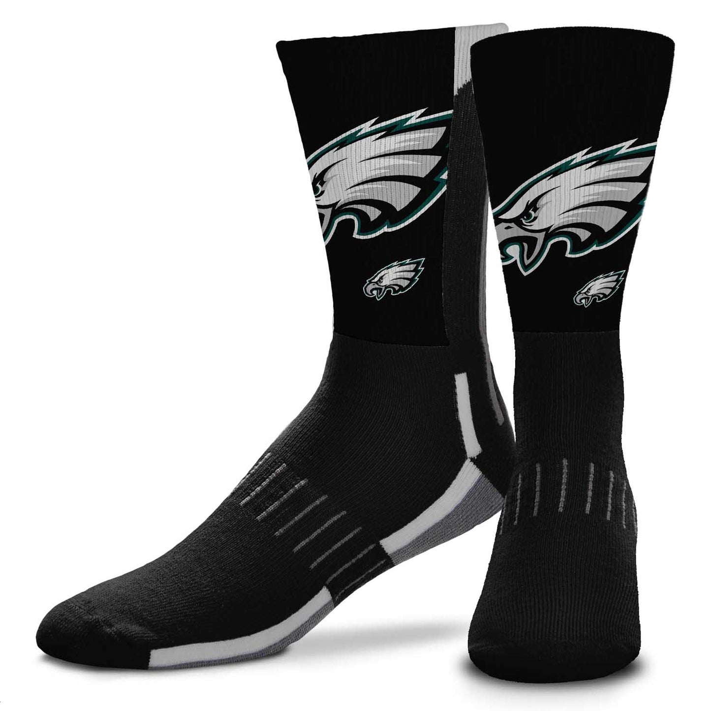 Philadelphia Eagles NFL V Curve  Socks - Charcoal