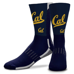 Cal Golden Bears NCAA Adult State and University Crew Socks - Navy
