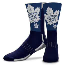 Toronto Maple Leafs Youth NHL Zoom Curve Team Crew Socks - Navy