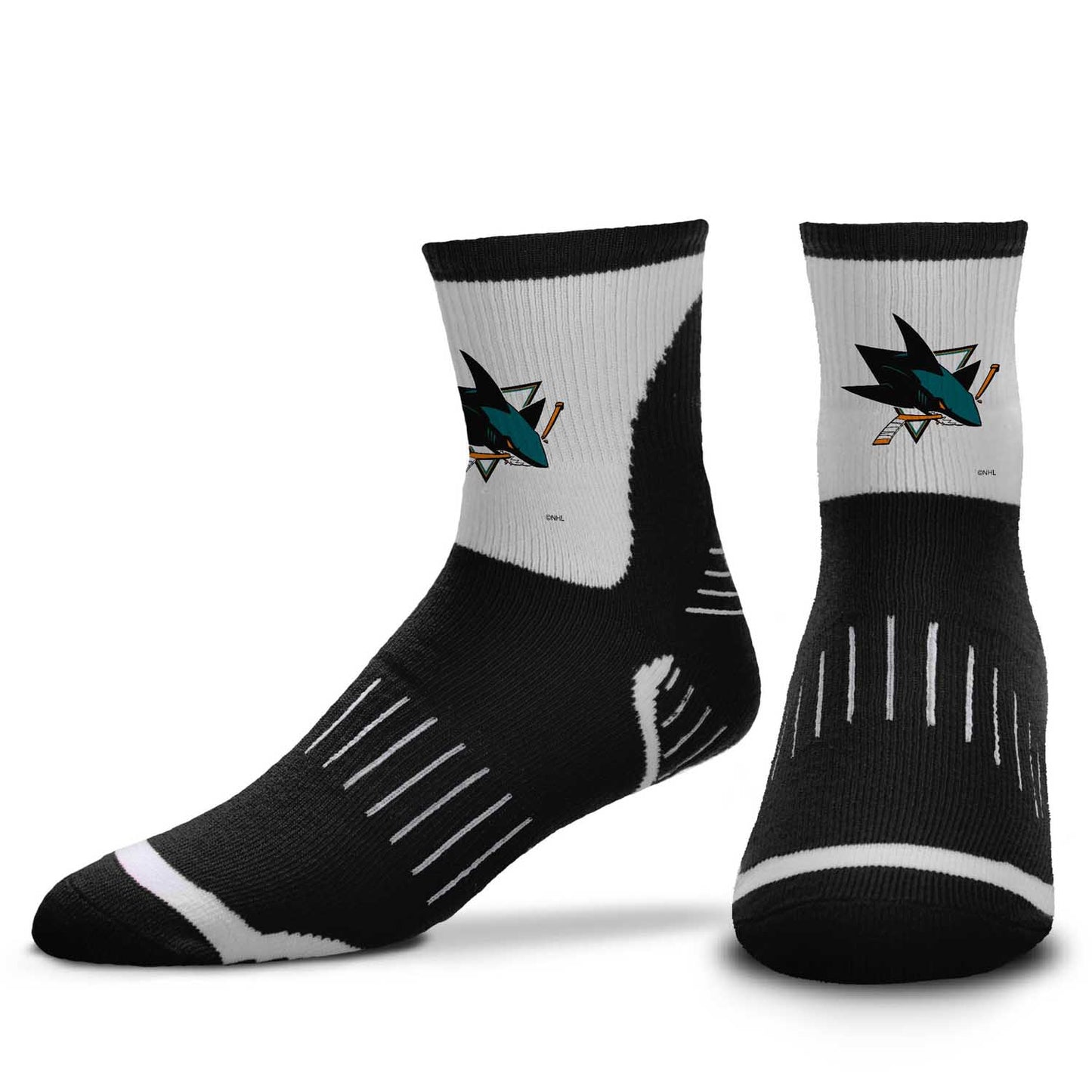 San Jose Sharks NHL Youth Surge Socks - Black