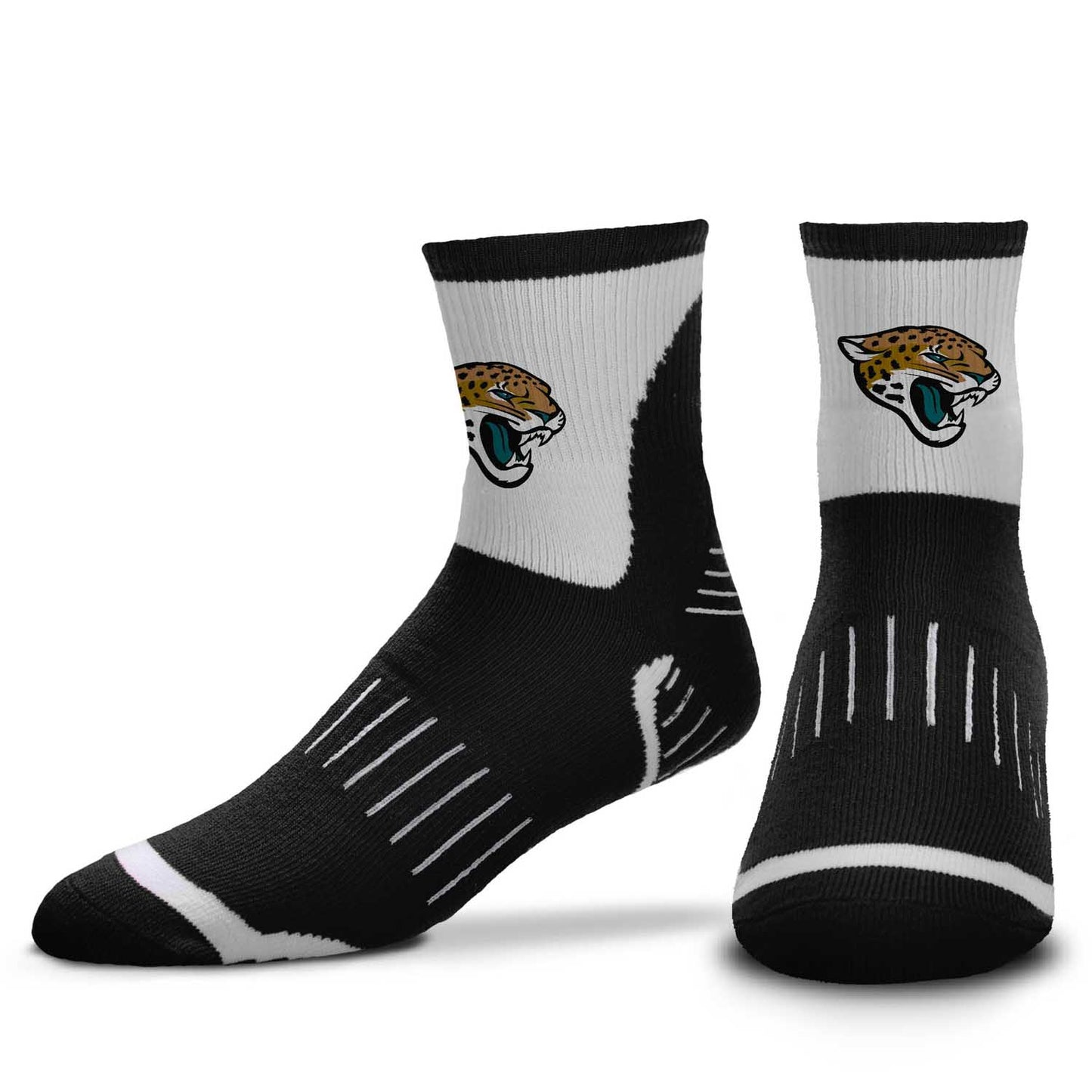 Jacksonville Jaguars NFL Performance Quarter Length Socks - Black