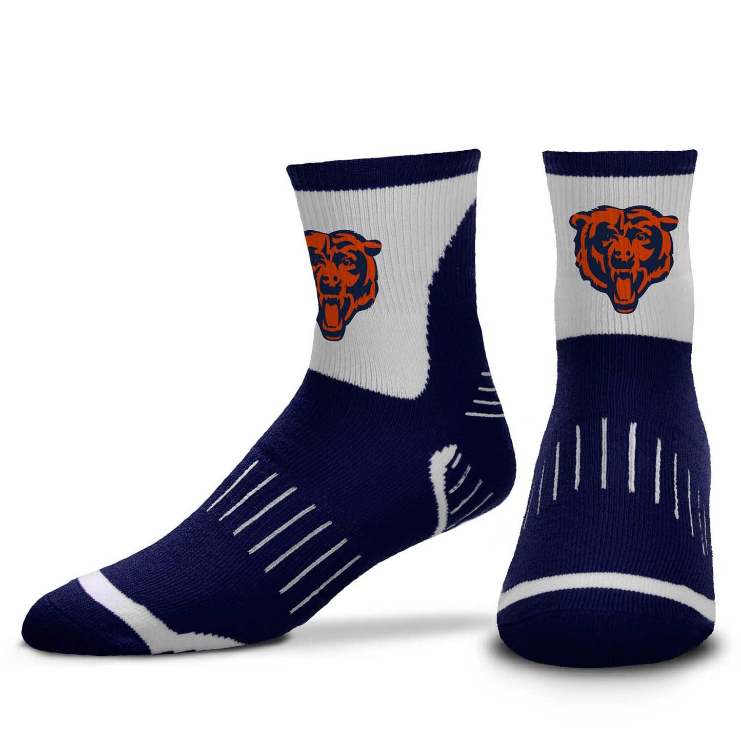 Chicago Bears NFL Youth Performance Quarter Length Socks - Navy