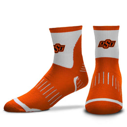 Oklahoma State Cowboys NCAA Youth Surge Team Mascot Quarter Socks - Orange