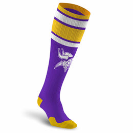 Minnesota Vikings NFL Adult Knee High-Performance Socks - Purple