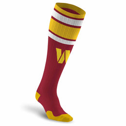 Washington Commanders NFL Adult Knee High-Performance Socks - Maroon