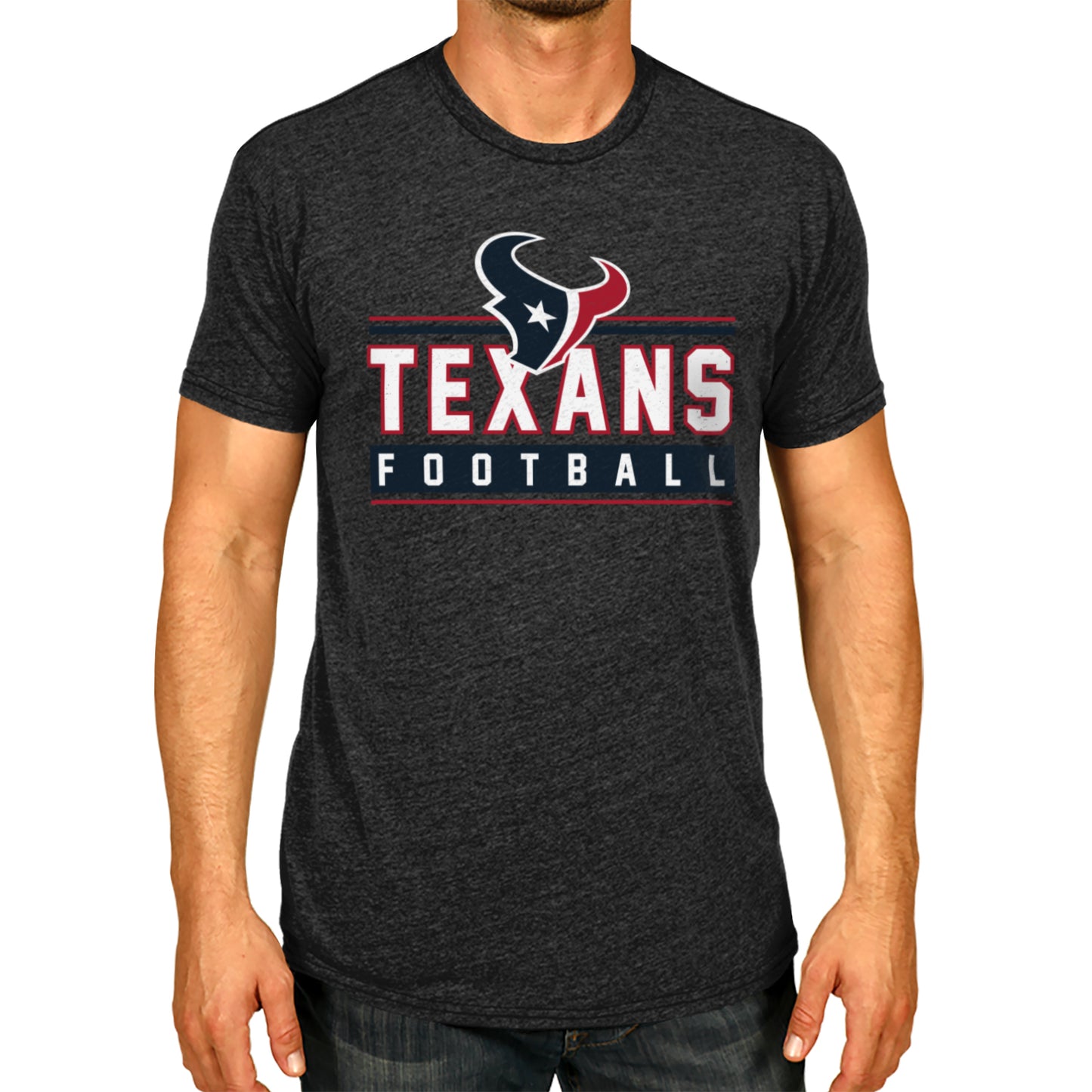 Houston Texans NFL Adult MVP True Fan T-Shirt - Charcoal