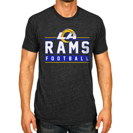 Los Angeles Rams NFL Adult MVP True Fan T-Shirt - Charcoal