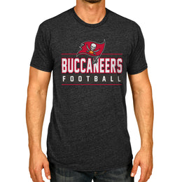 Tampa Bay Buccaneers NFL Adult MVP True Fan T-Shirt - Charcoal