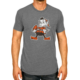 Cleveland Browns NFL Modern Throwback T-shirt - Gray