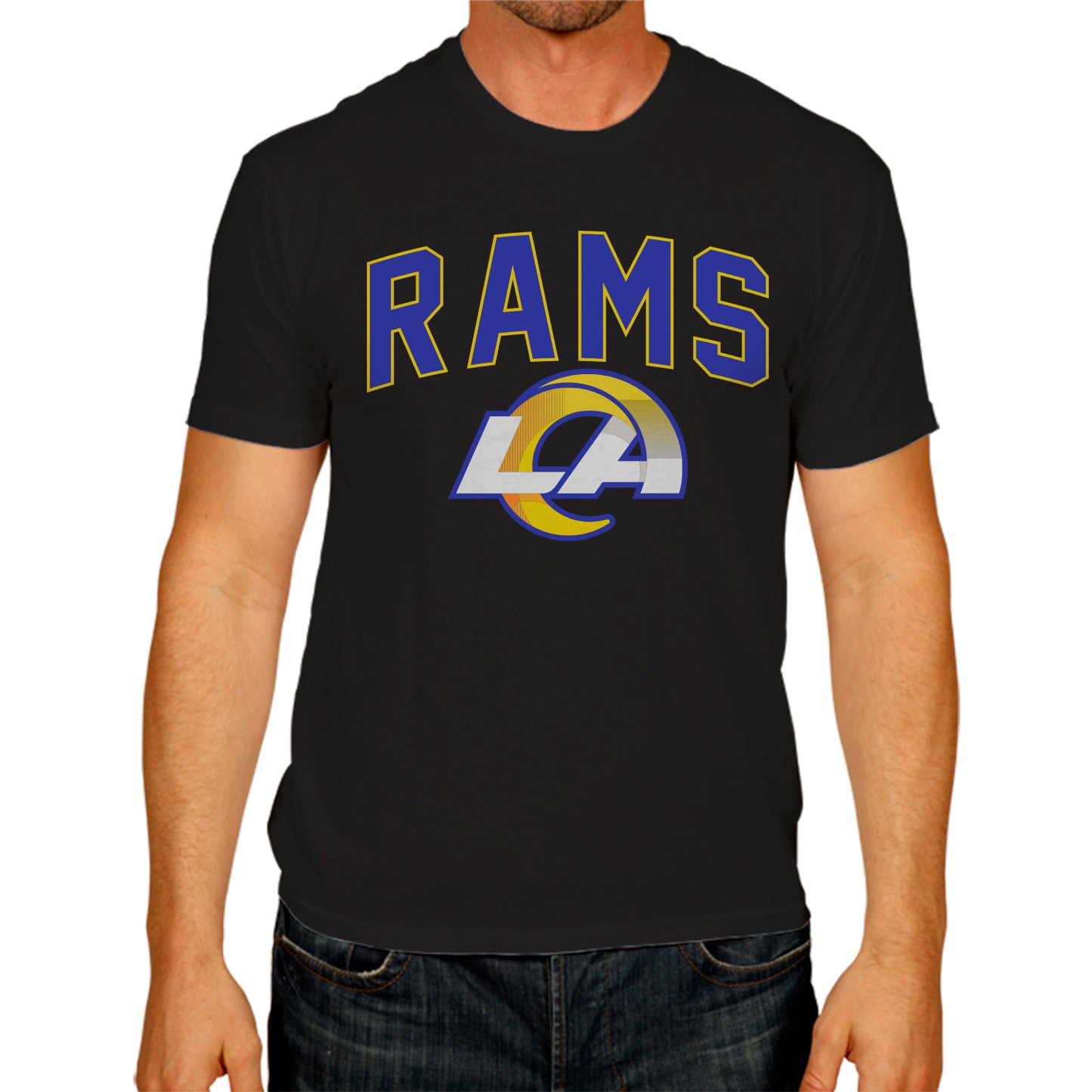 Los Angeles Rams NFL Home Team Tee - Black