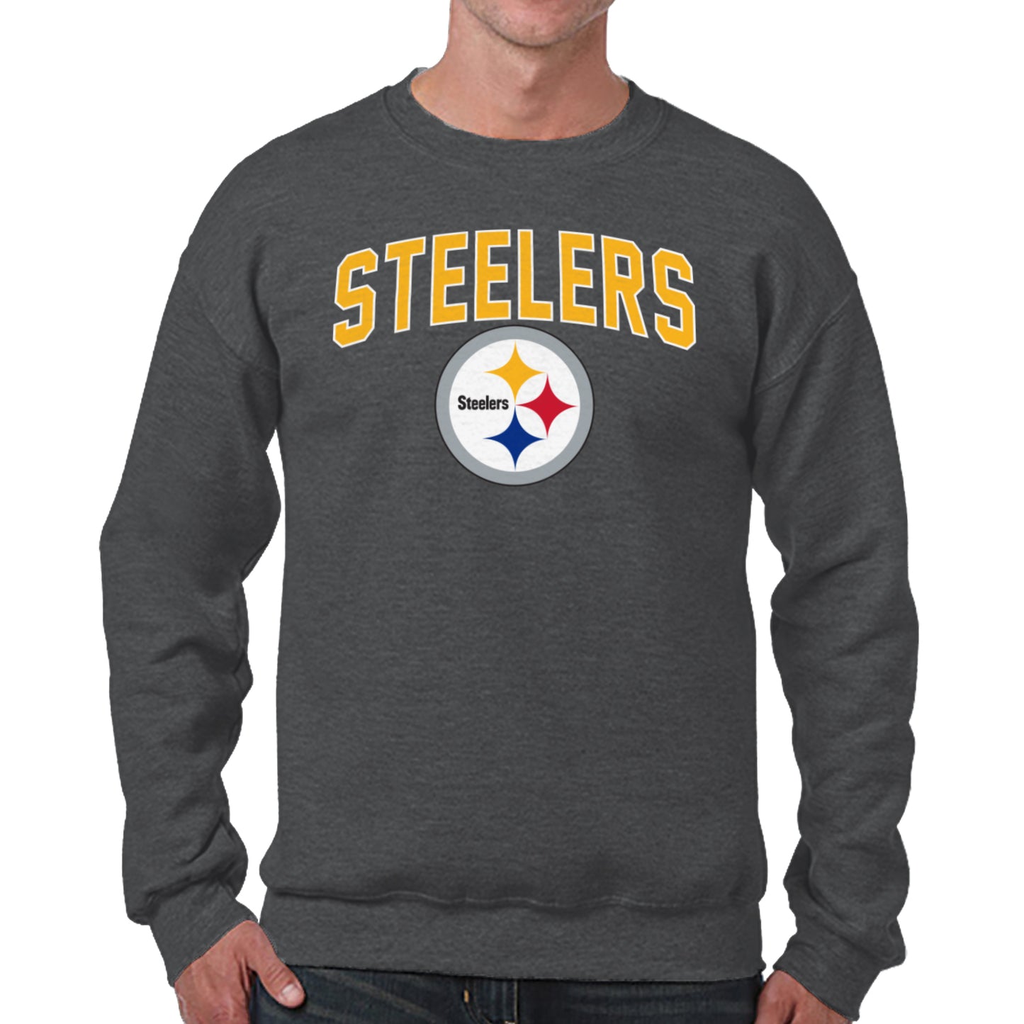 Pittsburgh Steelers NFL Home Team Crew - Gray