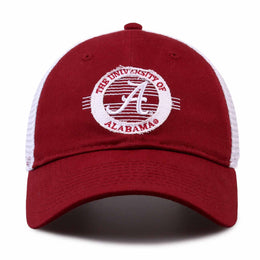 Alabama Crimson Tide The Game NCAA  Patch Meshback Snapback Hat - Cardinal