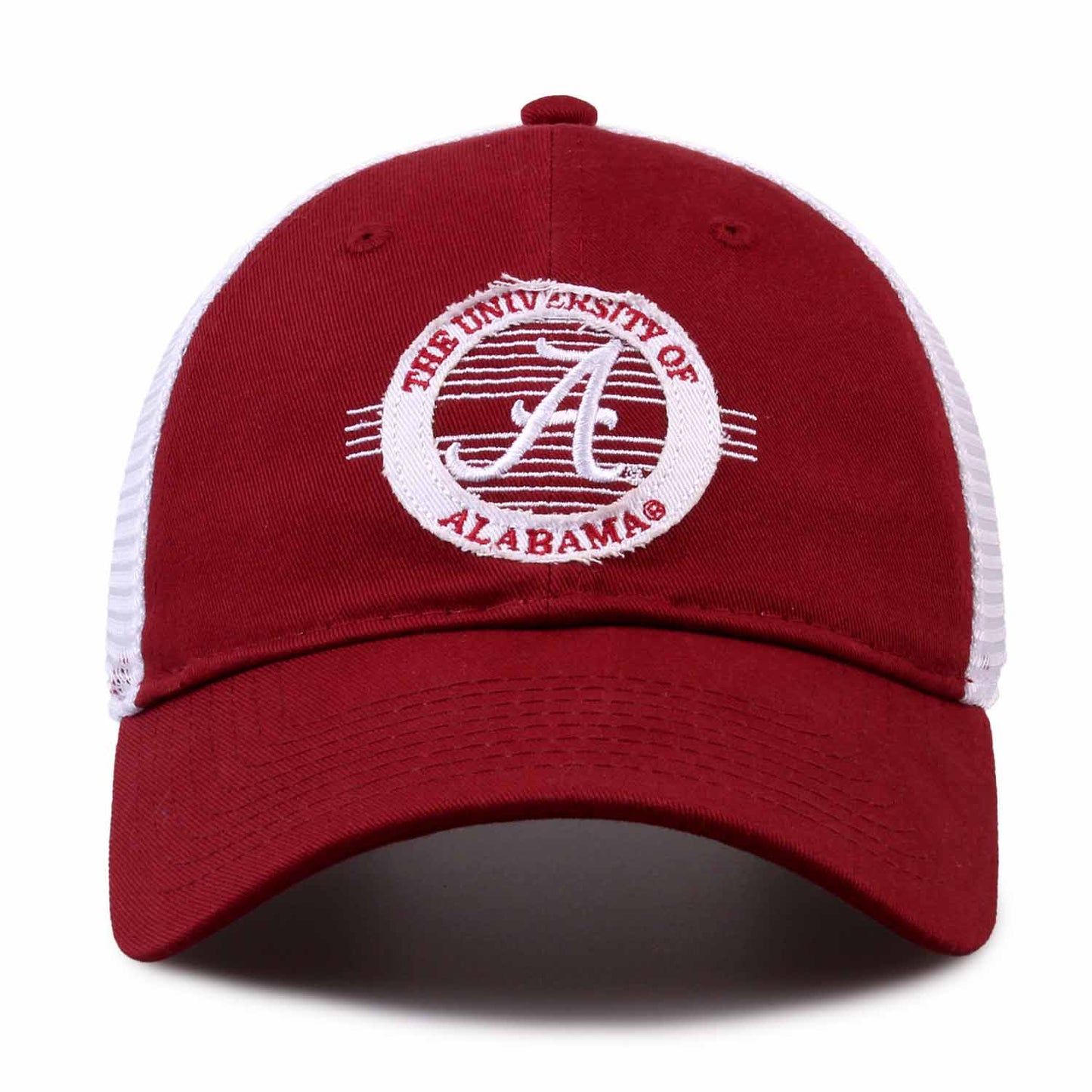 Alabama Crimson Tide The Game NCAA  Patch Meshback Snapback Hat - Cardinal