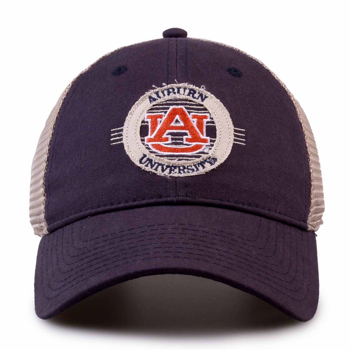 Auburn Tigers The Game NCAA  Patch Meshback Snapback Hat - Navy