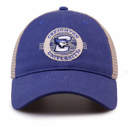 Creighton Bluejays The Game NCAA  Patch Meshback Snapback Hat - Royal