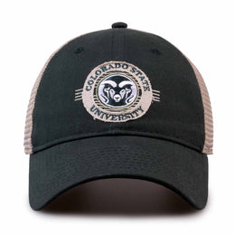 Colorado State Rams The Game NCAA  Patch Meshback Snapback Hat - Green