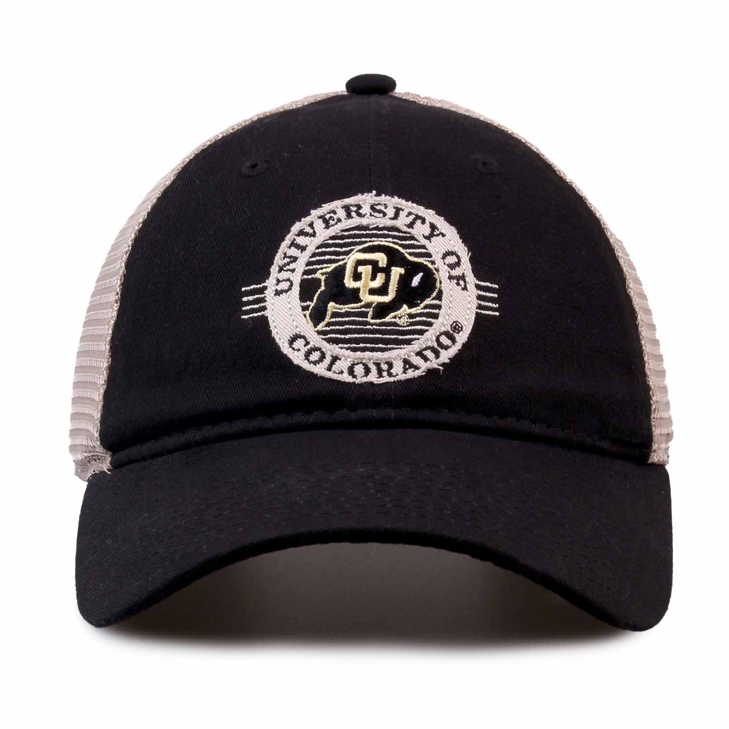 Colorado Buffaloes The Game NCAA  Patch Meshback Snapback Hat - Black